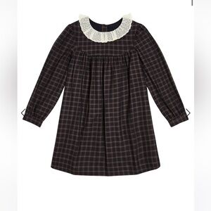 Bonpoint checked dress 4T label is removed